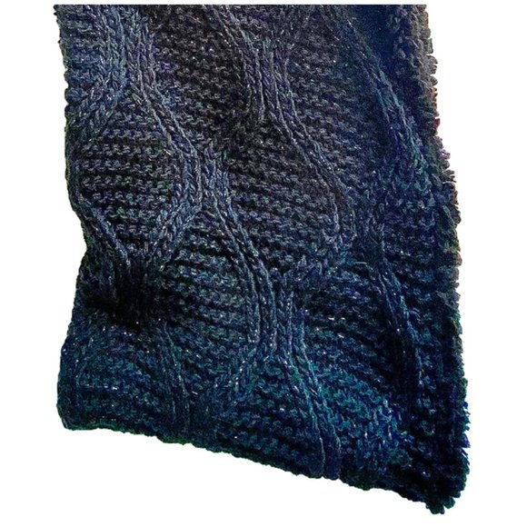 🆕 INC International Concepts Black Infinity Scarf - Picture 3 of 5